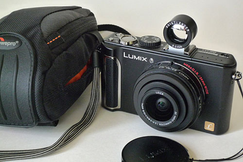 Leica D-Lux 4 user camera with Lumix DMW-VF1 24mm external…